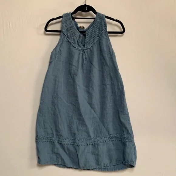 x line dress Sweetheart Floral A Line Dress with X Back plus / 16 / white-blue